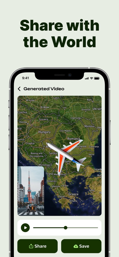 Travel Route Animation Video - Travel App | MWM
