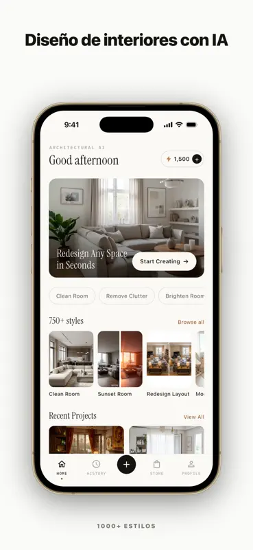 Diseño de Interiores: Casa IA screenshot 2 of 8