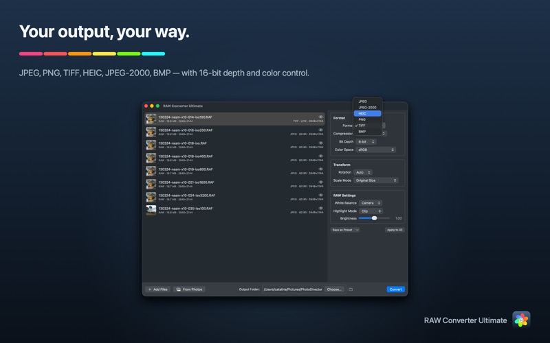App screenshot