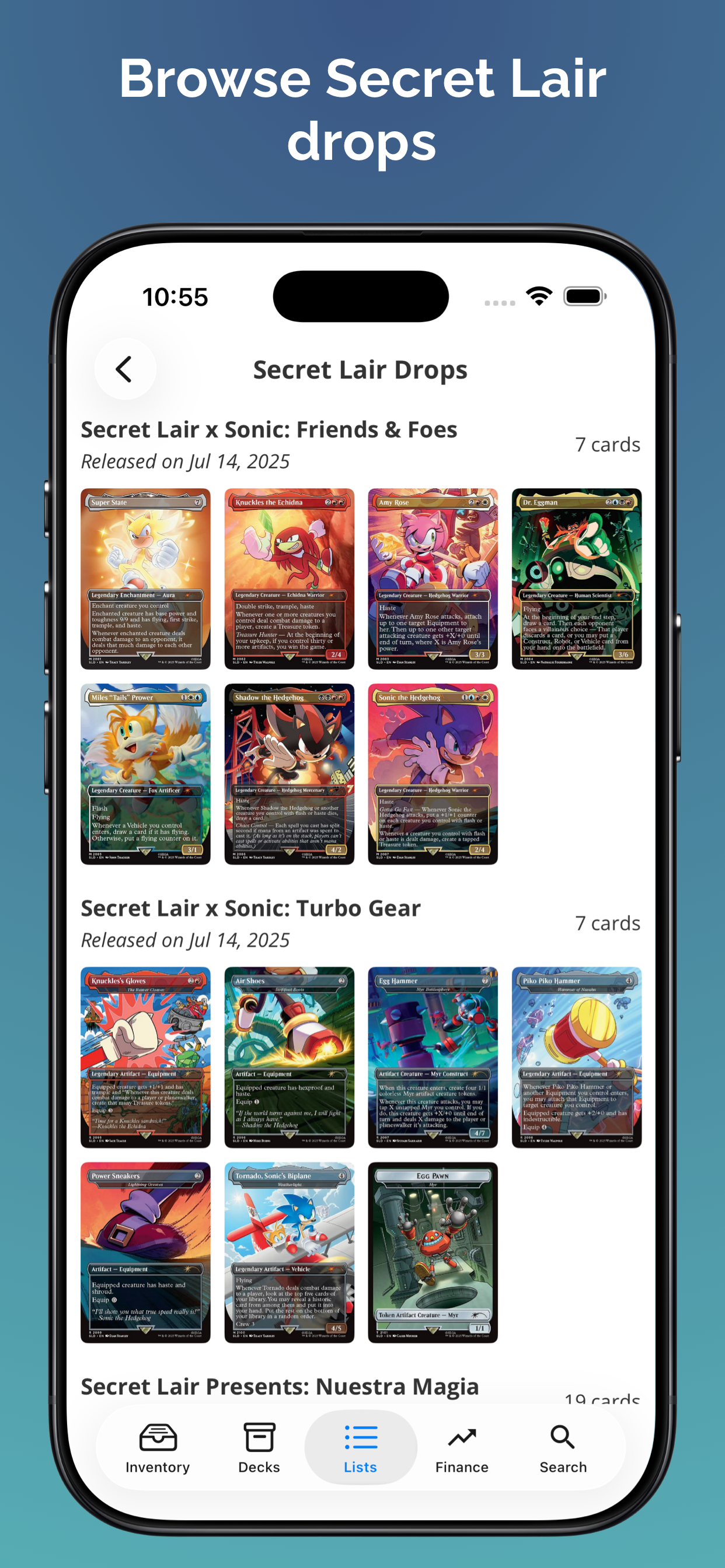 Cascade: MTG Card Manager