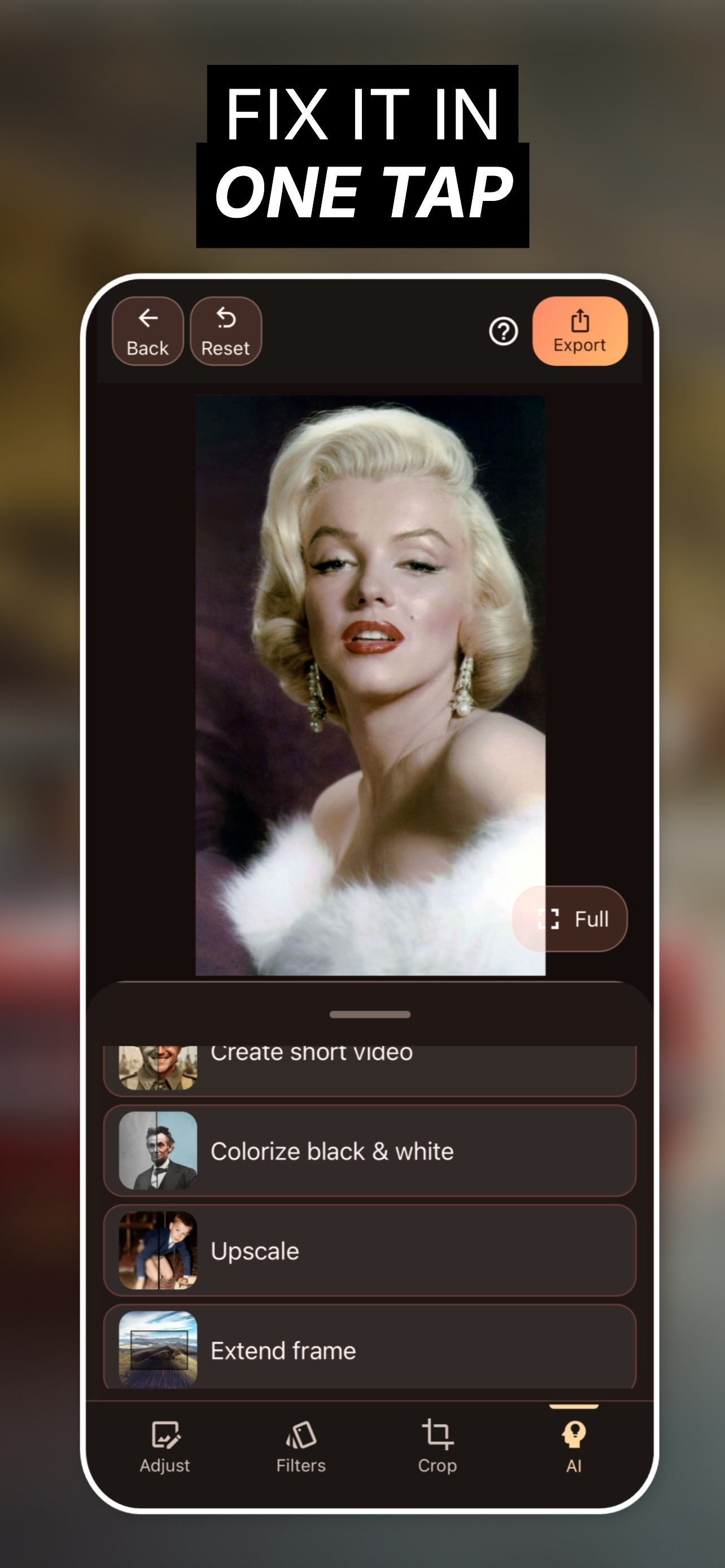 AI Vintage Photo Restore screenshot 2