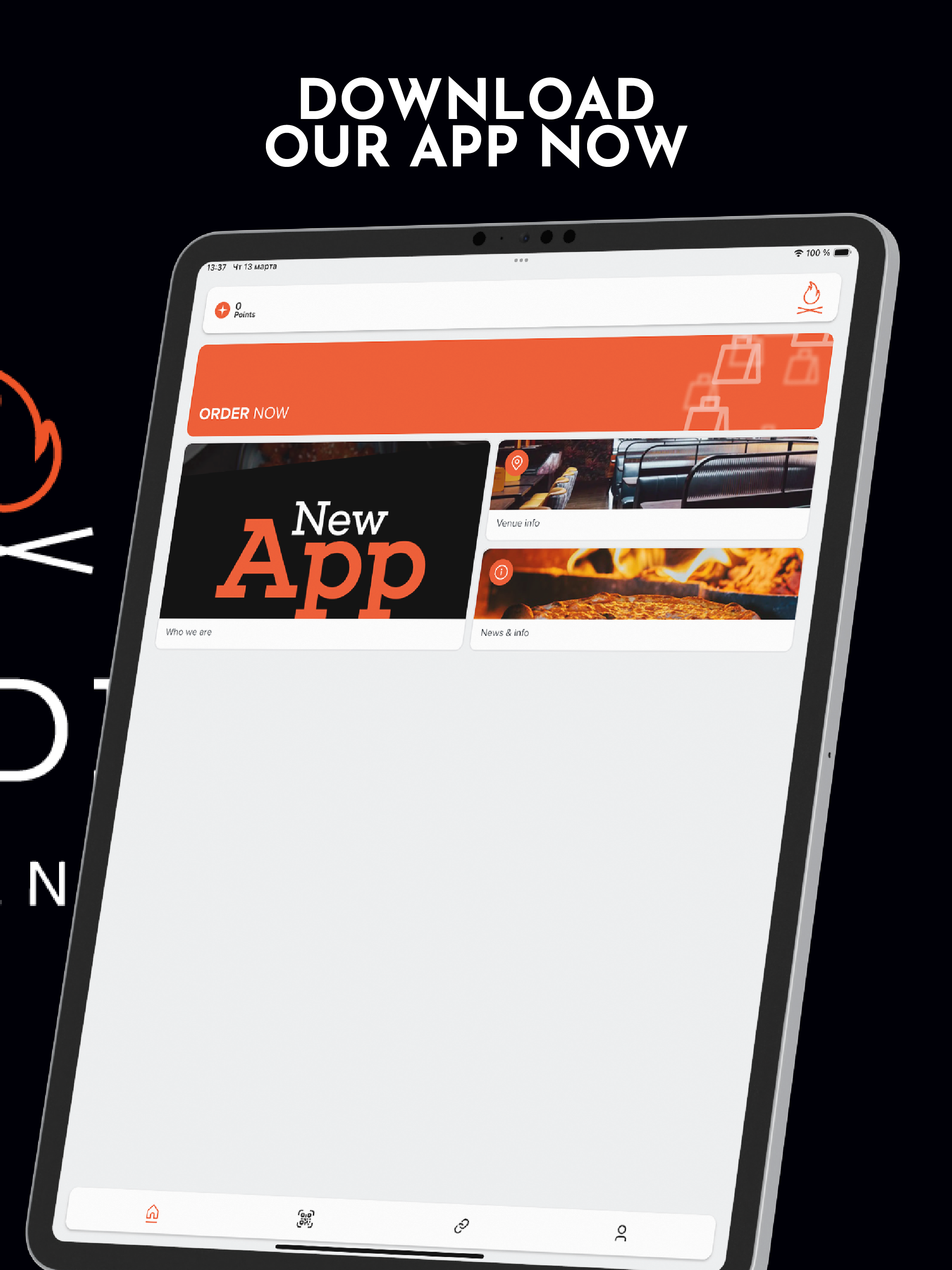 Woodfire & Wings App