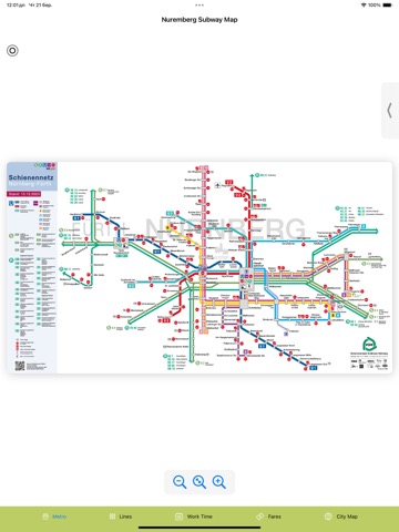 Nuremberg Subway Mapのおすすめ画像2