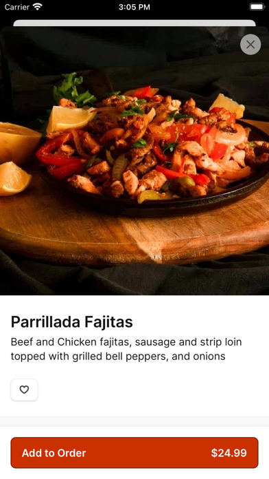 Taqueria Jalisco Midland iPhone screenshot 4 - Food & Drink app