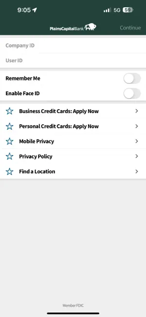 PlainsCapital Business Mobile screenshot 3