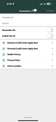 App screenshot