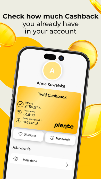 Plente: Cashback for Purchases Screenshot