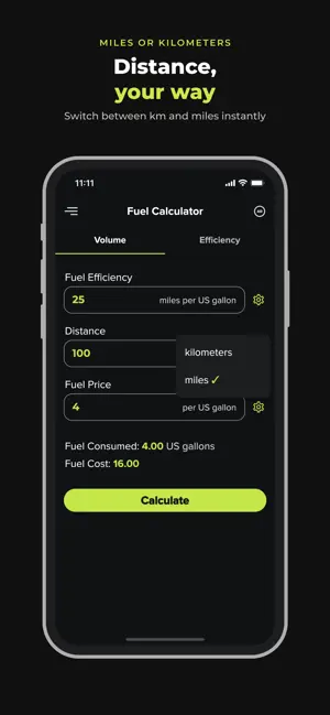 Fuel Calculator: Gas Mileage screenshot 3