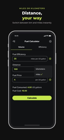 Fuel Calculator: Gas Mileage Screenshot 3 of 7