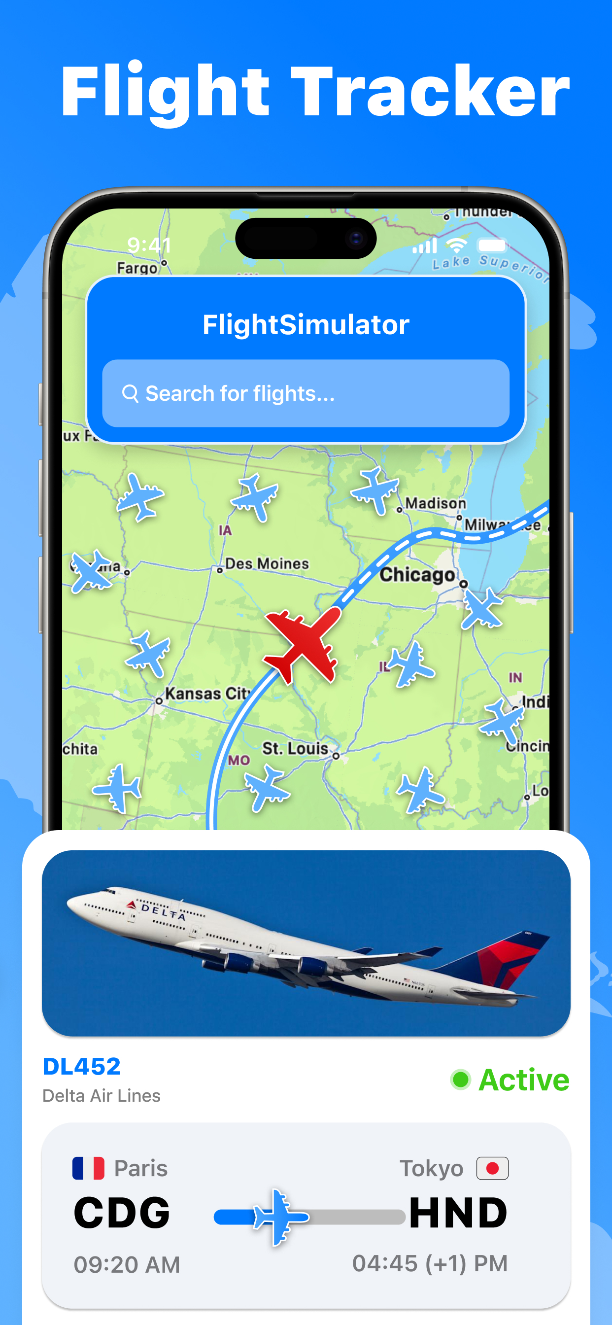 Flight Tracker, Plane Finder