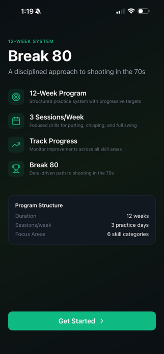 Golf Practice Pro Screenshot 1 of 5