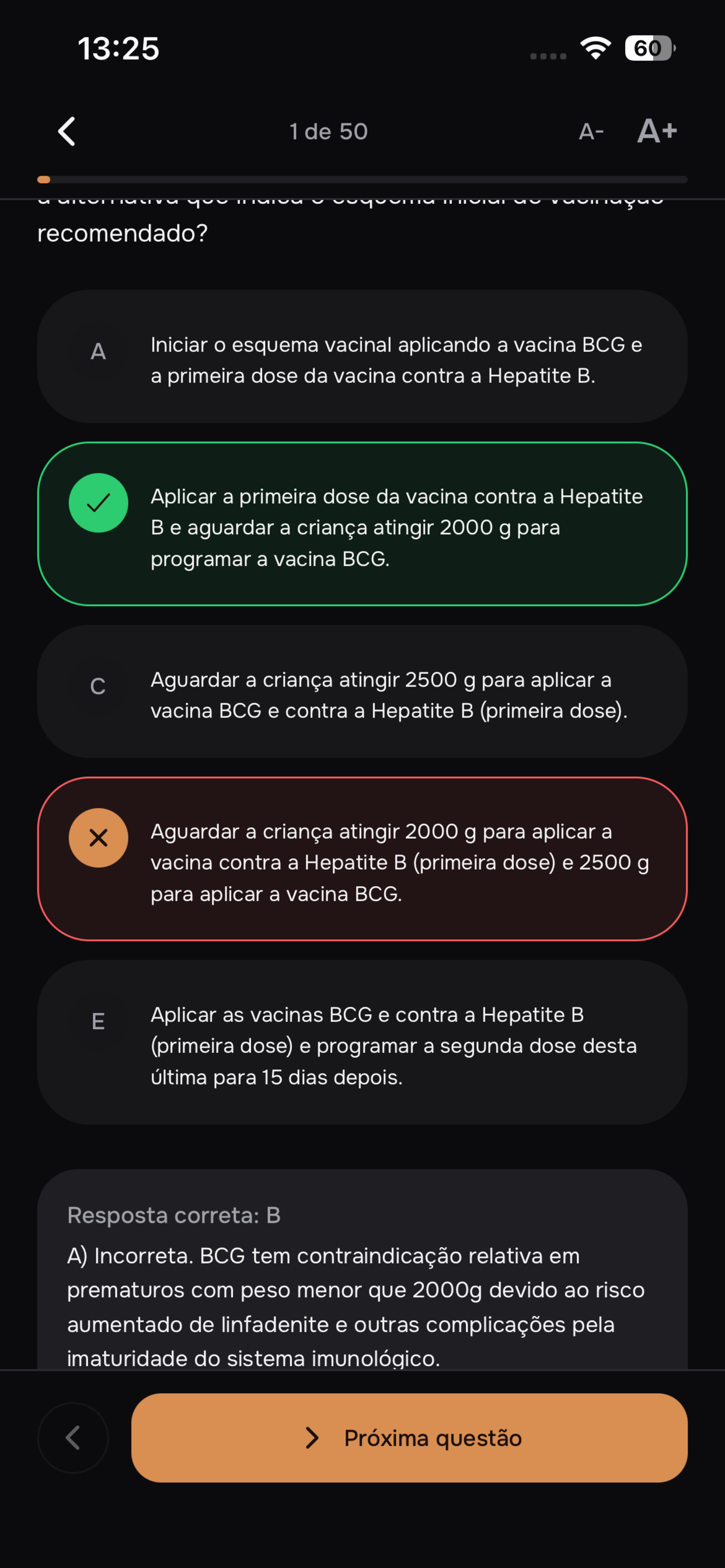 Gliamed: Provas de Medicina screenshot 4