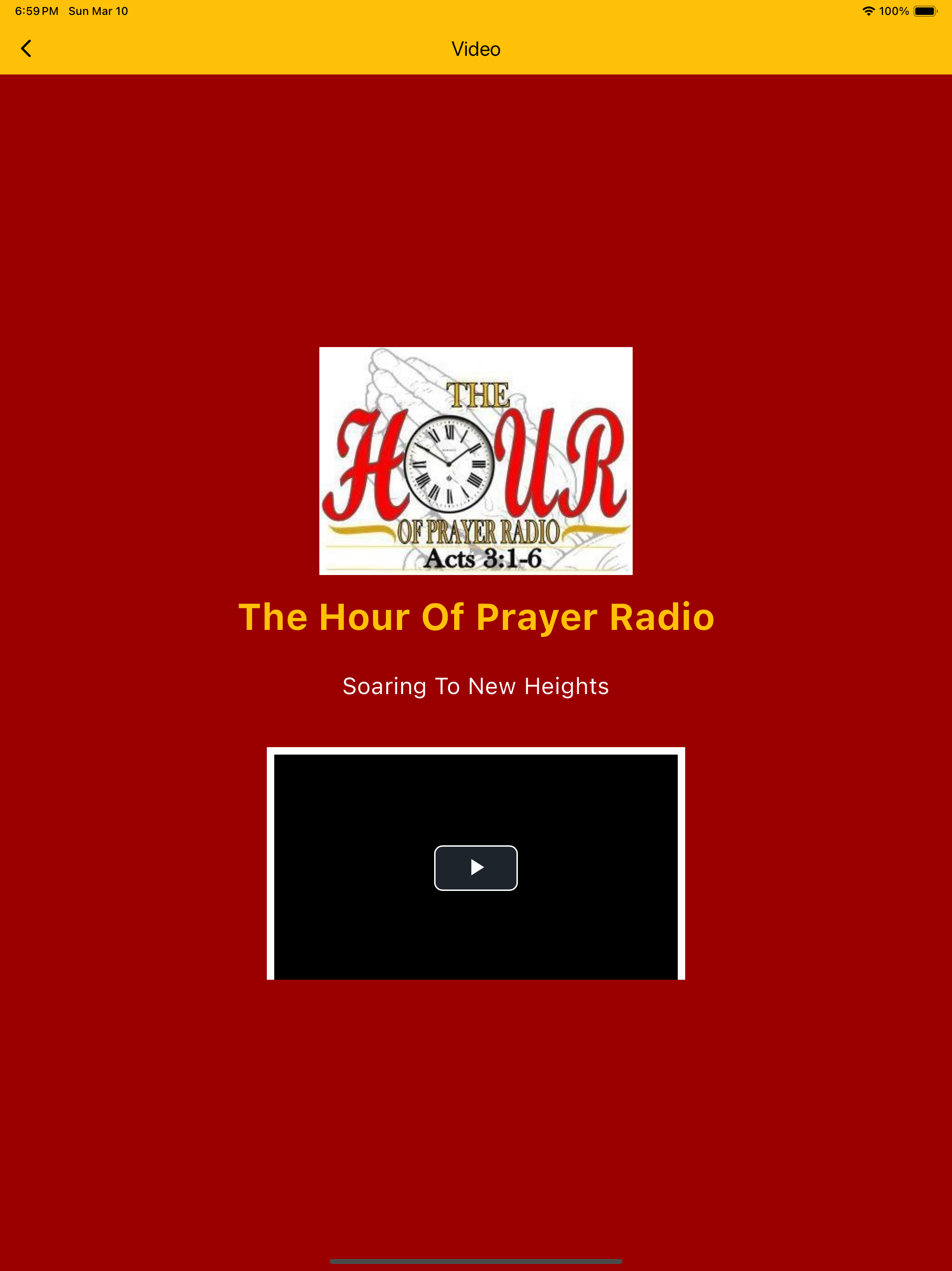 The Hour Of Prayer Radio
