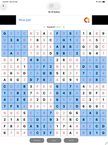 Sudoku_Titan iPad screenshot