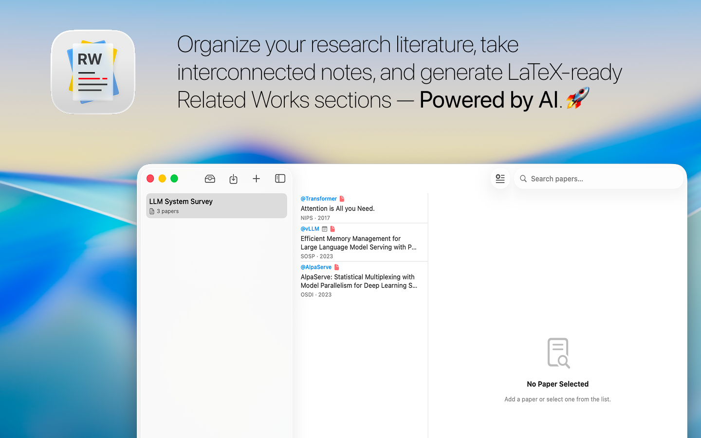 RelatedWorks screenshot 12