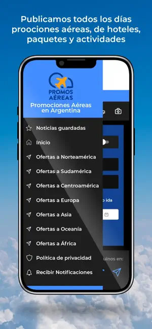 Promociones Aéreas iPhone screenshot 3
