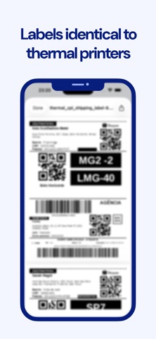 ZPL to PDF - Label Converter iPhone screenshot