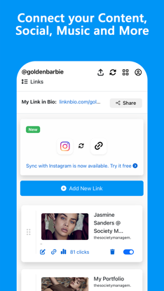 Link in Bio: Official Platform screenshot 2