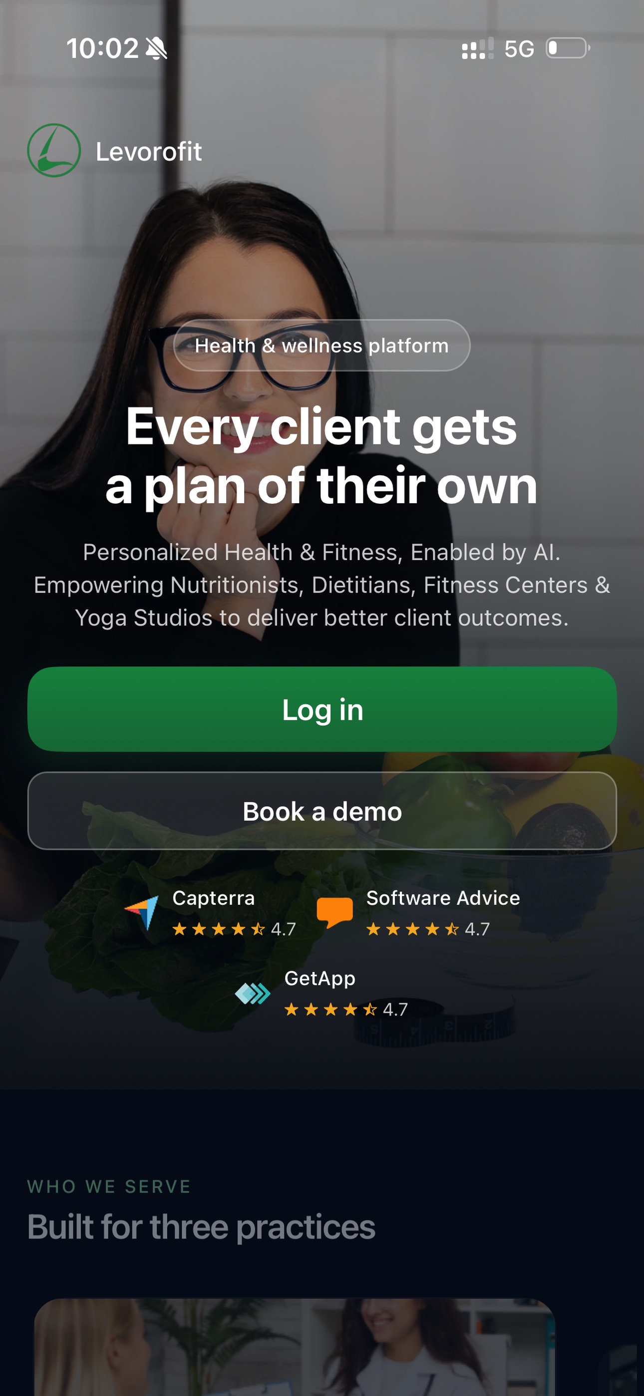 Screenshot 1 of LevoroFit