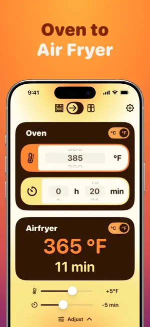 Air Fryer Calculator - Fryii screenshot 2
