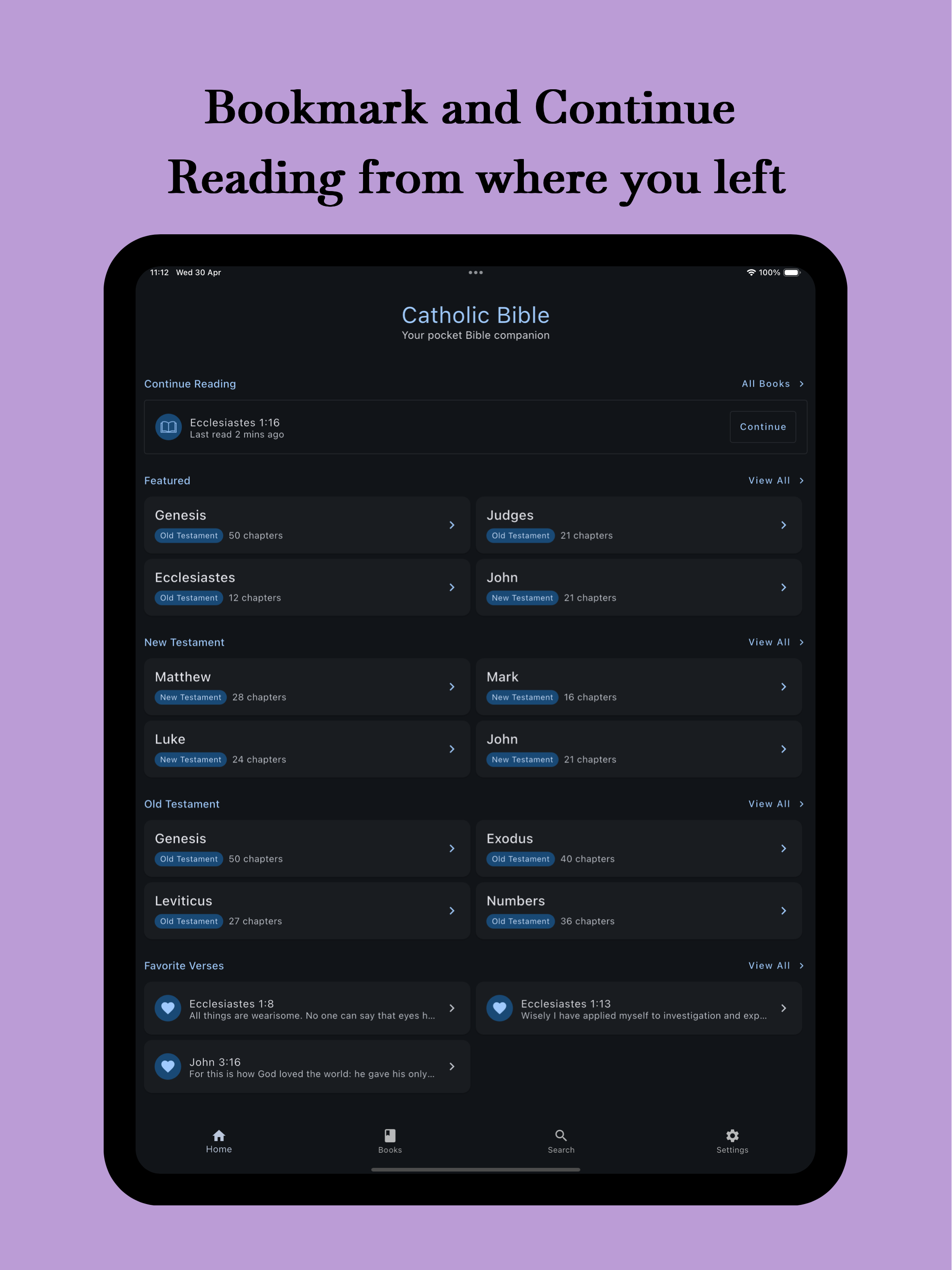 Catholic Bible screenshot 11