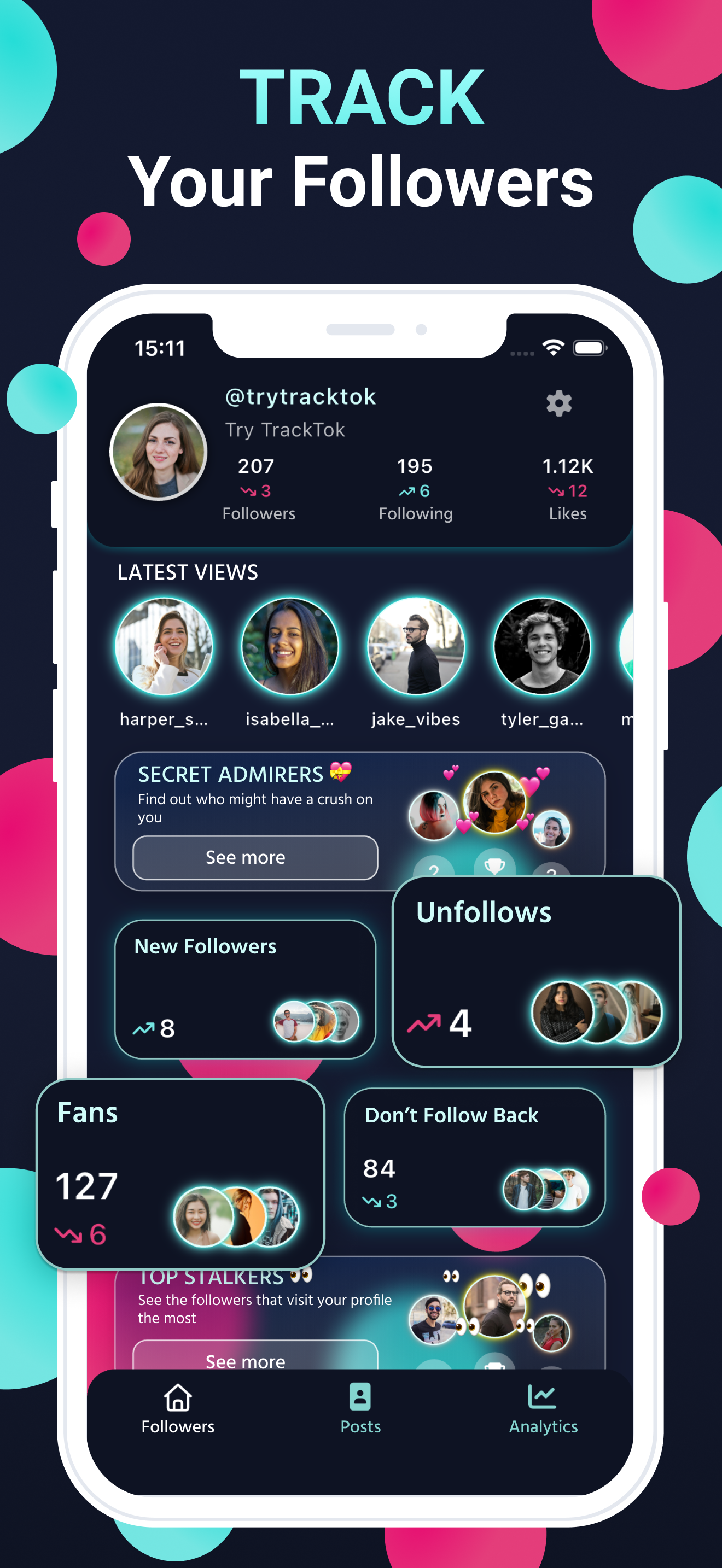 TrackTok: Tik Follower & Likes