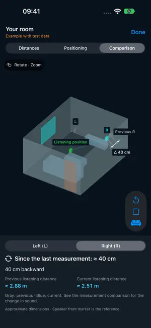 Speaker Positioning screenshot 3