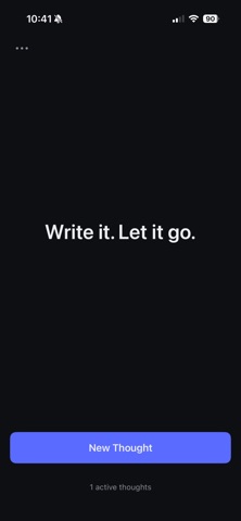 Backspace: Write & Let Go Screenshot 1 of 4