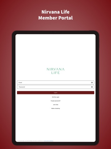 Nirvana Life iPad screenshot