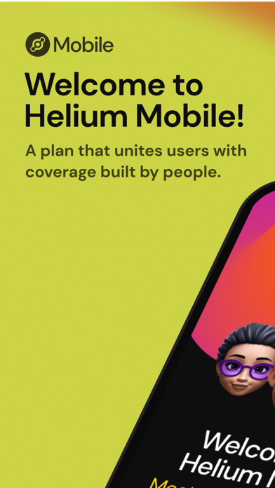 Helium Mobile Screenshot