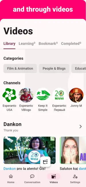 Esperanto - Listening Speaking screenshot 3
