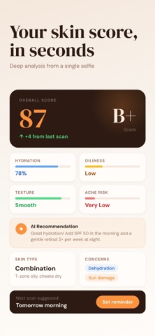 Pori Anti aging routine screenshot