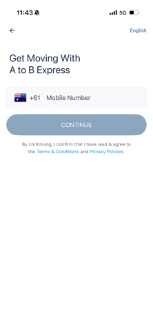 A to B Express screenshot