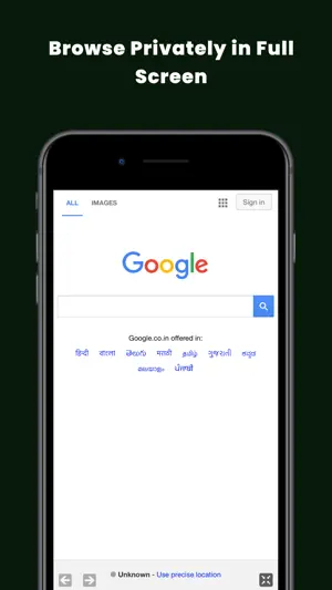 Private Full Screen Browser screenshot 2
