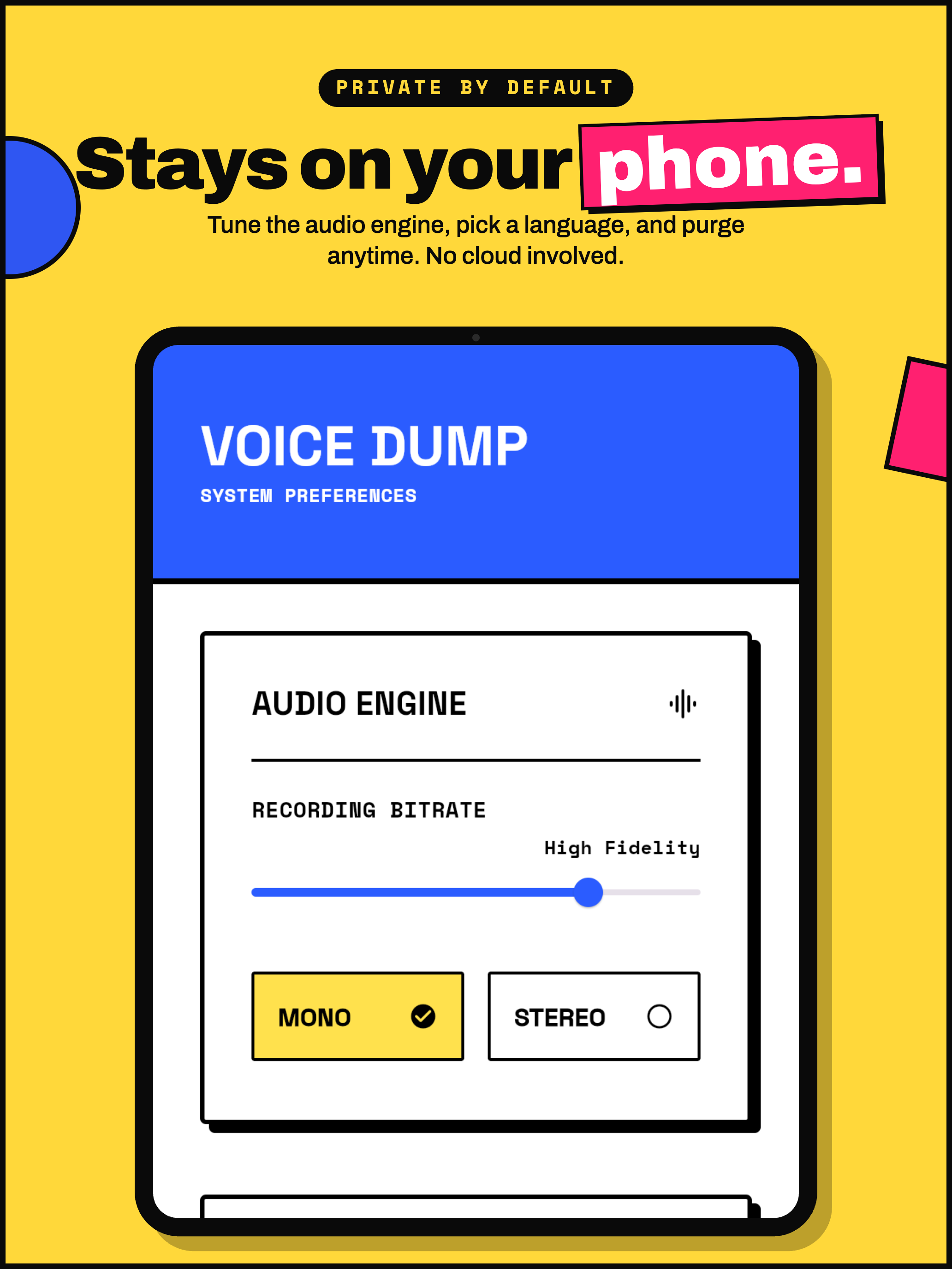 Voice Dump: AI Transcription
