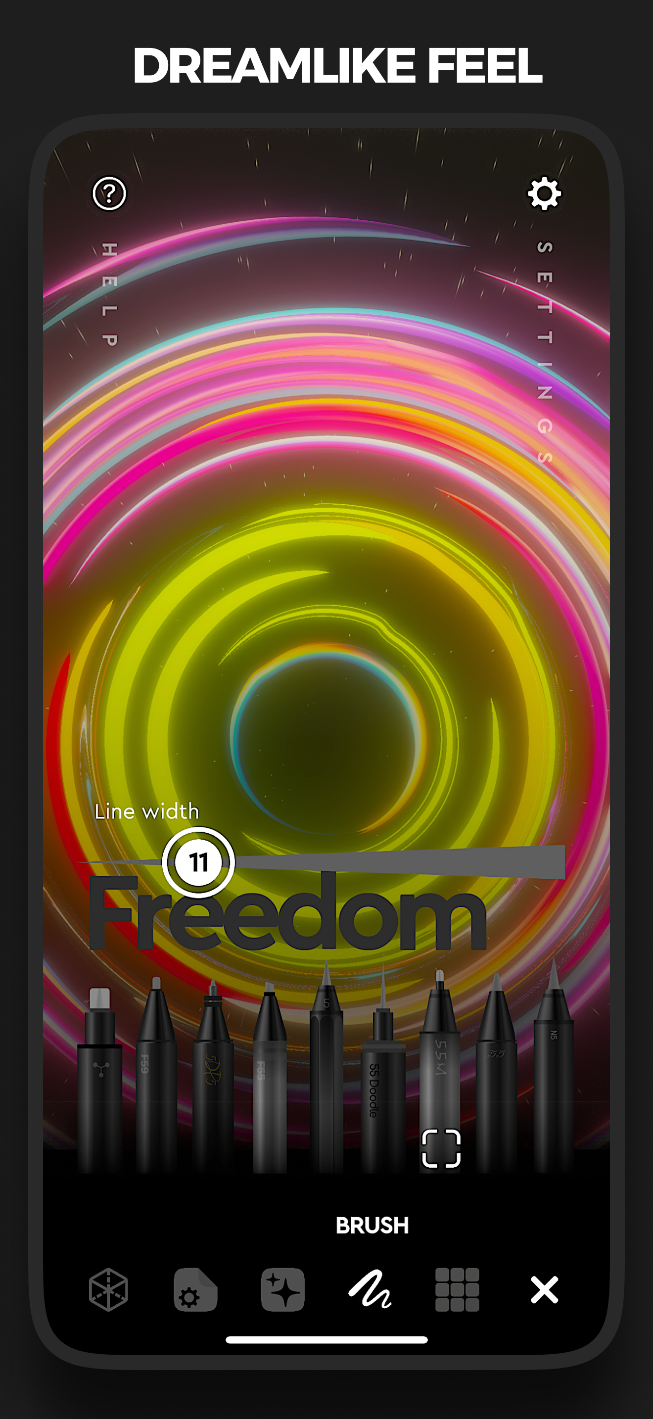 ASMR Vibe: Drawing Pad App