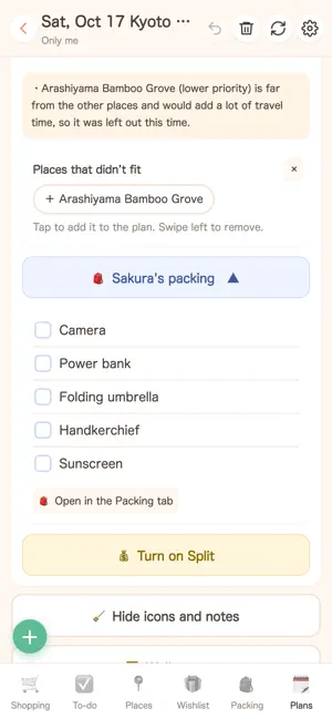 Shared Trip Plans: Mr. Plan screenshot 3