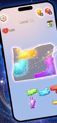 MapFit : My Country Puzzle iPhone screenshot