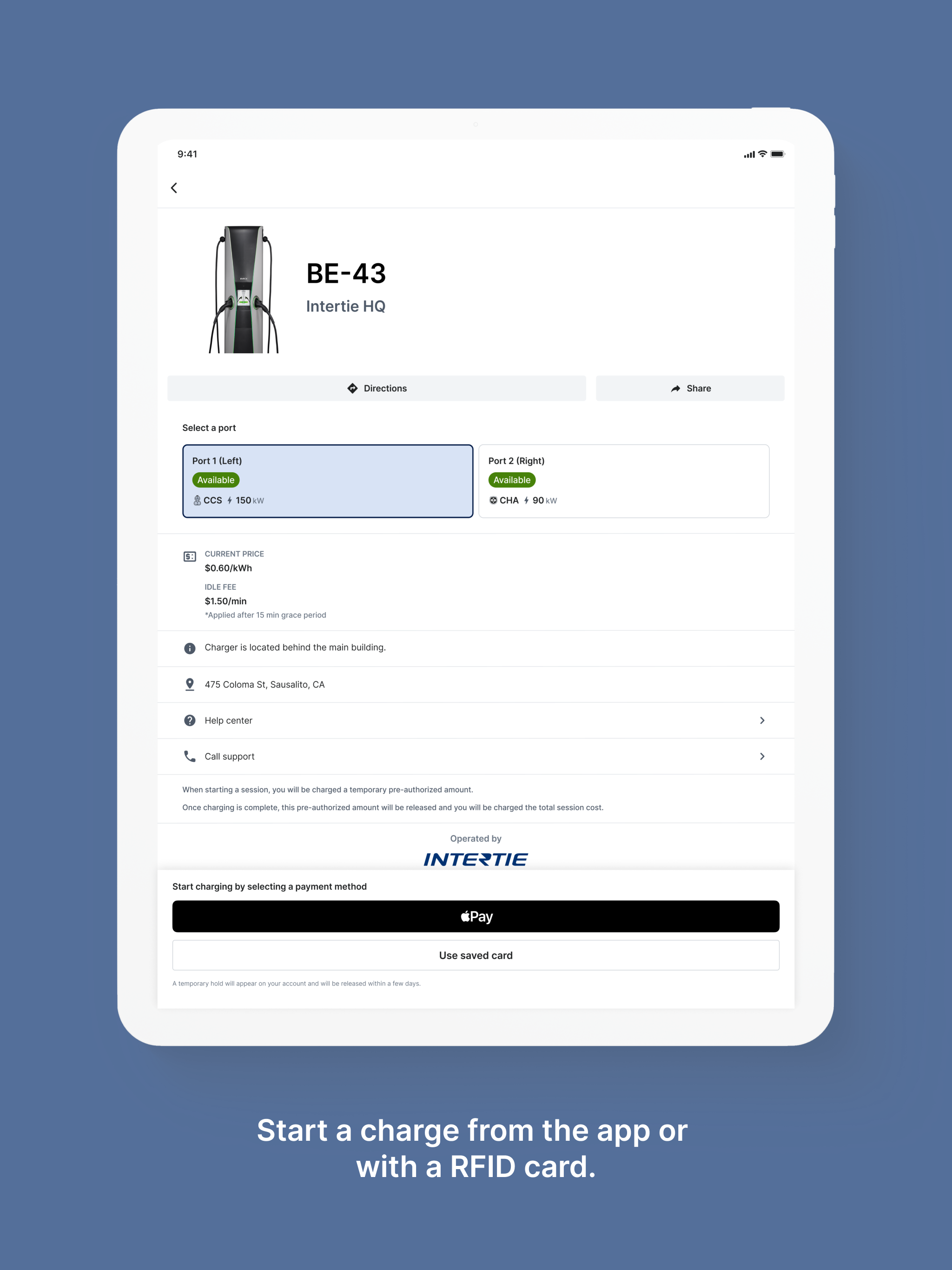 Intertie EV Charging screenshot 9