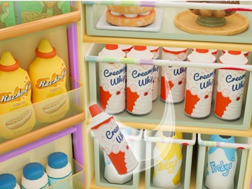 Fill the Fridge Organizer iPad screenshot