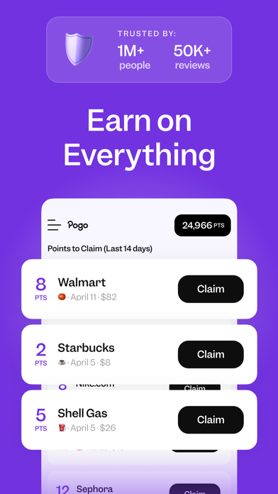 Pogo: Earn on Everything Screenshot