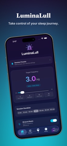 LuminaLull iPhone screenshot