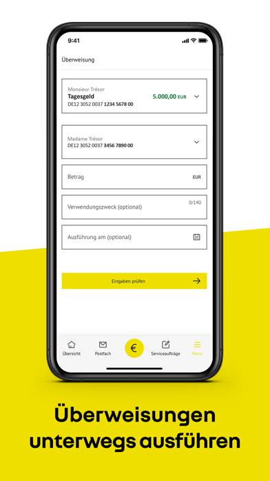 Renault Bank direkt Banking Screenshot