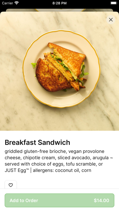 Kitchen Mouse Cafe To Go iPhone screenshot 4 - Food & Drink app