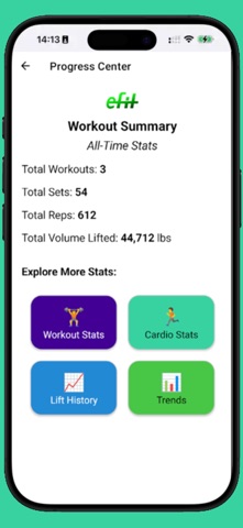 eFitLog: Strength Training screenshot
