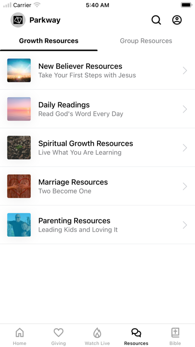 The Parkway Church Screenshot