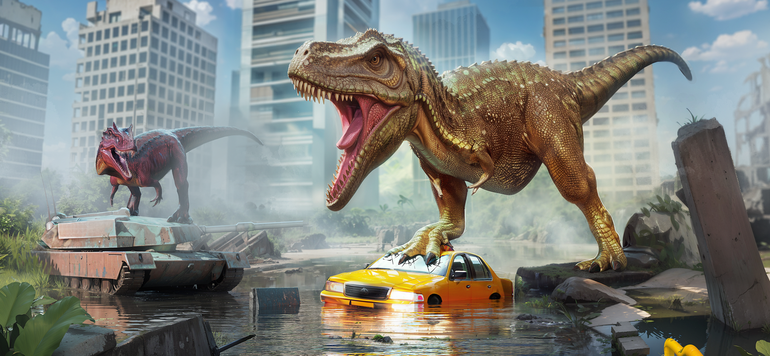 Dino Crash 3D: Ark World