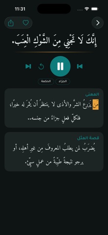 Arabic Proverbs Screenshot 4 of 7