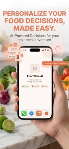 FoodWise AI Screenshot 1 of 3