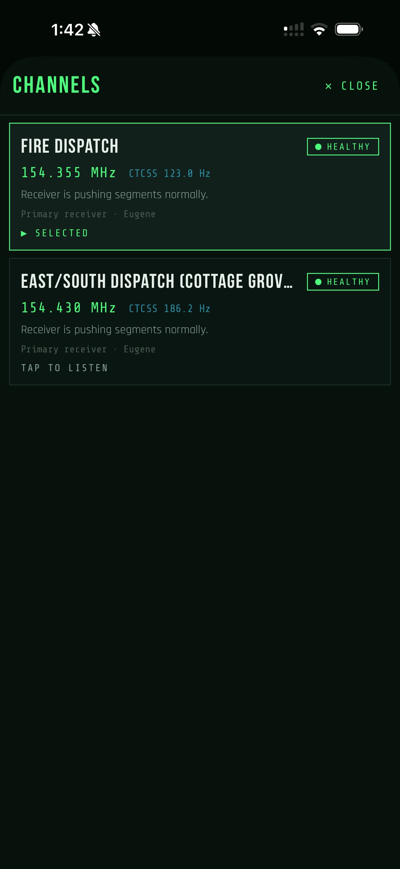Screenshot 5 of CallSign Lane County
